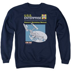 Star Trek - Mens Enterprise Manual Sweater