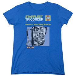 Star Trek - Womens Tricorder Manual T-Shirt