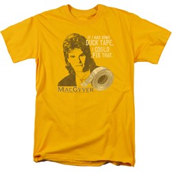 Macgyver - Mens Duct Tape T-Shirt
