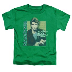 Macgyver - Toddlers Wonderous Paperclip T-Shirt