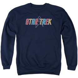 Star Trek - Mens Multi Colored Logo Sweater