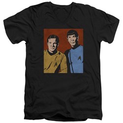 Star Trek - Mens Friends V-Neck T-Shirt