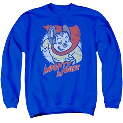 Mighty Mouse - Mens Mighty Circle Sweater