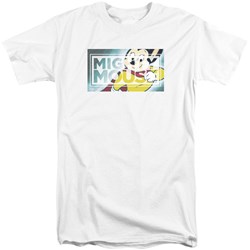 Mighty Mouse - Mens Mighty Rectangle Tall T-Shirt