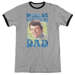 Brady Bunch - Mens Worlds Grooviest Ringer T-Shirt