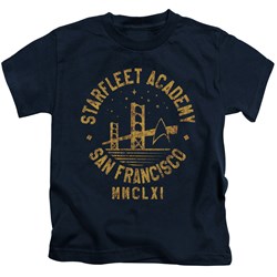 Star Trek - Little Boys Collegiate Bridge T-Shirt