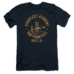 Star Trek - Mens Collegiate Bridge Premium Slim Fit T-Shirt