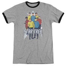 Star Trek - Mens Here Here Ringer T-Shirt