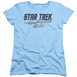 Star Trek - Womens Entreprise Logo T-Shirt