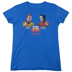 Star Trek - Womens Kirk Vs Khan T-Shirt
