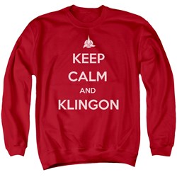 Star Trek - Mens Calm Klingon Sweater