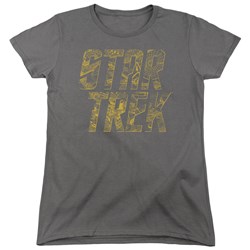Star Trek - Womens Schematic Logo T-Shirt
