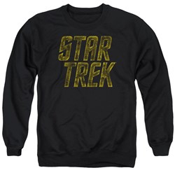 Star Trek - Mens Distressed Logo Sweater