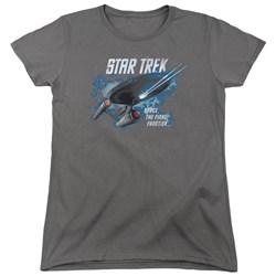 Star Trek - Womens The Final Frontier T-Shirt