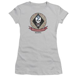Battlestar Galactica - Juniors Headhunters Badge T-Shirt