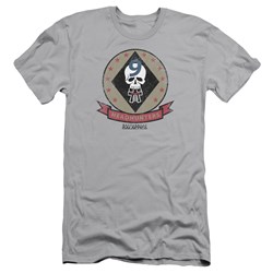 Battlestar Galactica - Mens Headhunters Badge Slim Fit T-Shirt