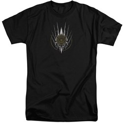 Battlestar Galactica - Mens Crest Of Ships Tall T-Shirt
