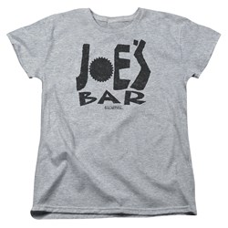 Battlestar Galactica - Womens Joes Bar Logo T-Shirt