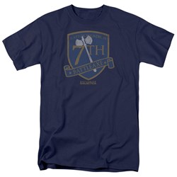 Battlestar Galactica - Mens Battleaxe Badge T-Shirt