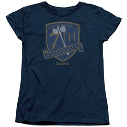 Battlestar Galactica - Womens Battleaxe Badge T-Shirt