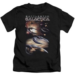 Battlestar Galactica - Little Boys When Cylons Attack T-Shirt