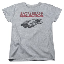 Battlestar Galactica - Womens Ship Logo T-Shirt