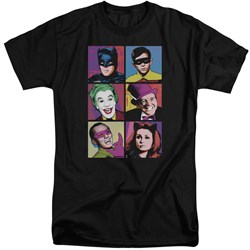 Batman Classic Tv - Mens Pop Cast Tall T-Shirt