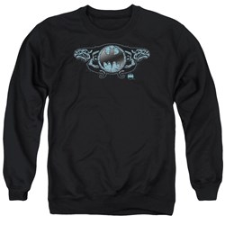 Batman - Mens Two Gargoyles Logo Sweater