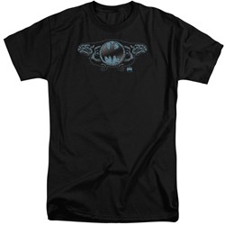 Batman - Mens Two Gargoyles Logo Tall T-Shirt