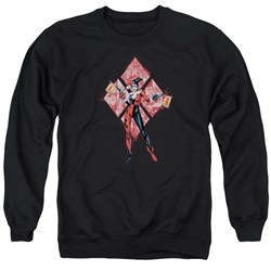 Batman - Mens Harley Quinn (Diamonds) Sweater