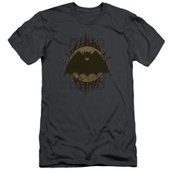 Batman - Mens Batman Crest Premium Slim Fit T-Shirt