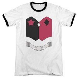 Batman - Mens New Hq Uniform Ringer T-Shirt