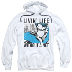 Batman - Mens Without A Net Pullover Hoodie