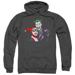Batman - Mens Joker & Harley Pullover Hoodie