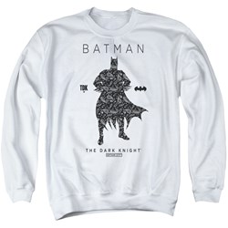 Batman - Mens Paislety Silhouette Sweater