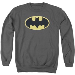 Batman - Mens Batman Chenille Emblem Sweater