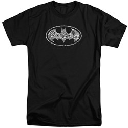 Batman - Mens Paisley Bat Tall T-Shirt