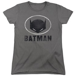 Batman - Womens Mask In Oval T-Shirt