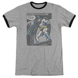 Batman - Mens Bat Origins Ringer T-Shirt