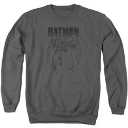 Batman - Mens Grey Noise Sweater