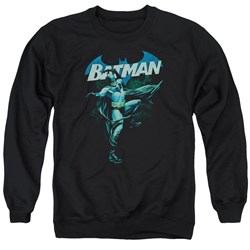 Batman - Mens Blue Bat Sweater