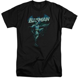 Batman - Mens Blue Bat Tall T-Shirt