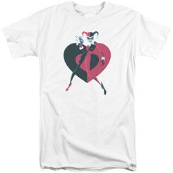 Batman - Mens Harely Heart Tall T-Shirt