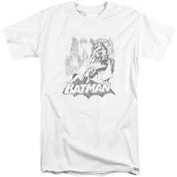 Batman - Mens Bat Sketch Tall T-Shirt