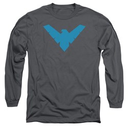 Batman - Mens Nightwing Symbol Long Sleeve T-Shirt