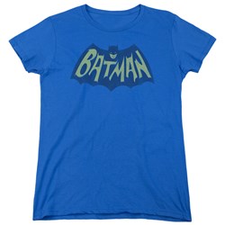 Batman - Womens Show Bat Logo T-Shirt