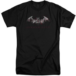 Arkham City - Mens Bat Fill Tall T-Shirt