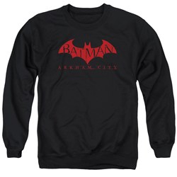 Arkham City - Mens Red Bat Sweater