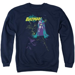 Batman - Mens Bat Spray Sweater