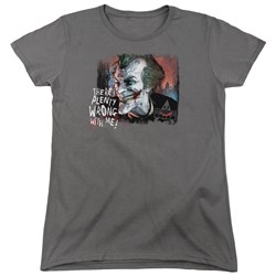 Arkham City - Womens Plenty Wrong T-Shirt